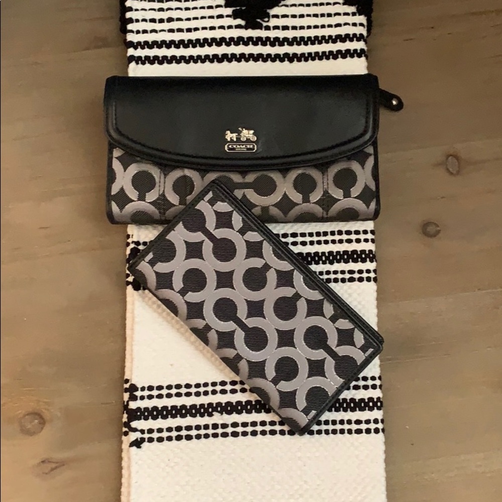Coach Wallet with Checkbook